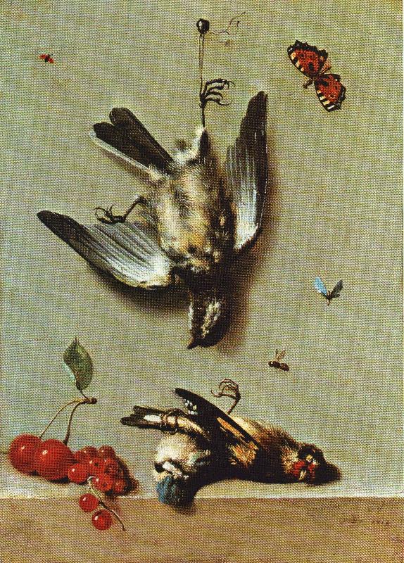 Jean Baptiste Oudry Nature morte avec trois oiseux morts China oil painting art